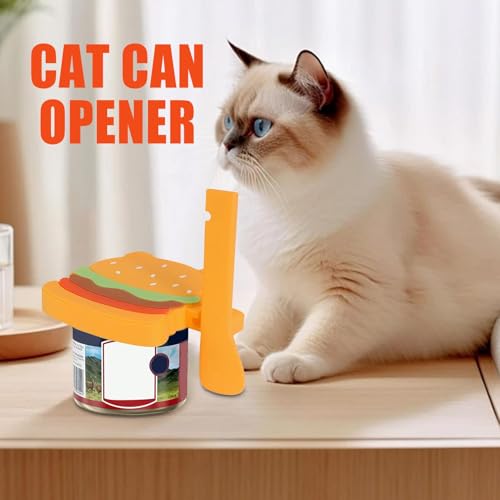 Pet & Garden Jlkegfdf Cat Food Opener | Portable Silicone Can Opener | Safe Dog Food Covers, Pet Utensils, Eating Spatula, Feeding Accessories for Storage