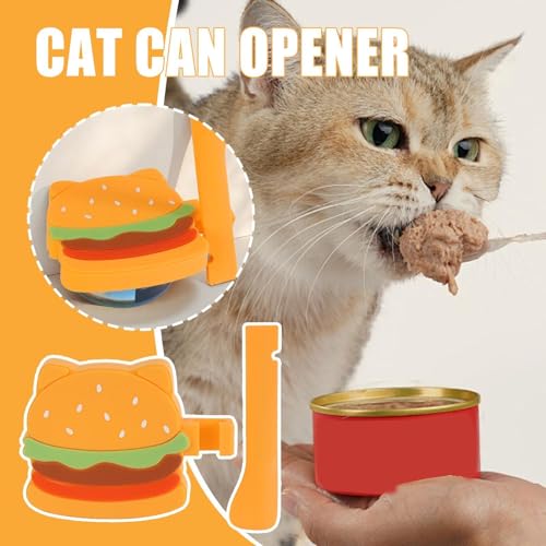 Pet & Garden Jlkegfdf Cat Food Opener | Portable Silicone Can Opener | Safe Dog Food Covers, Pet Utensils, Eating Spatula, Feeding Accessories for Storage